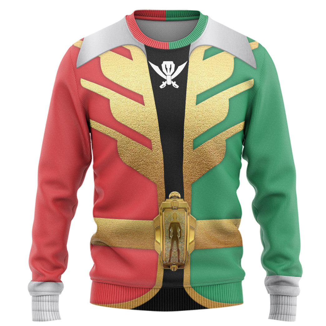 Gearhumans 3D Power Rangers Super Megaforce Christmas Ranger Custom Ho