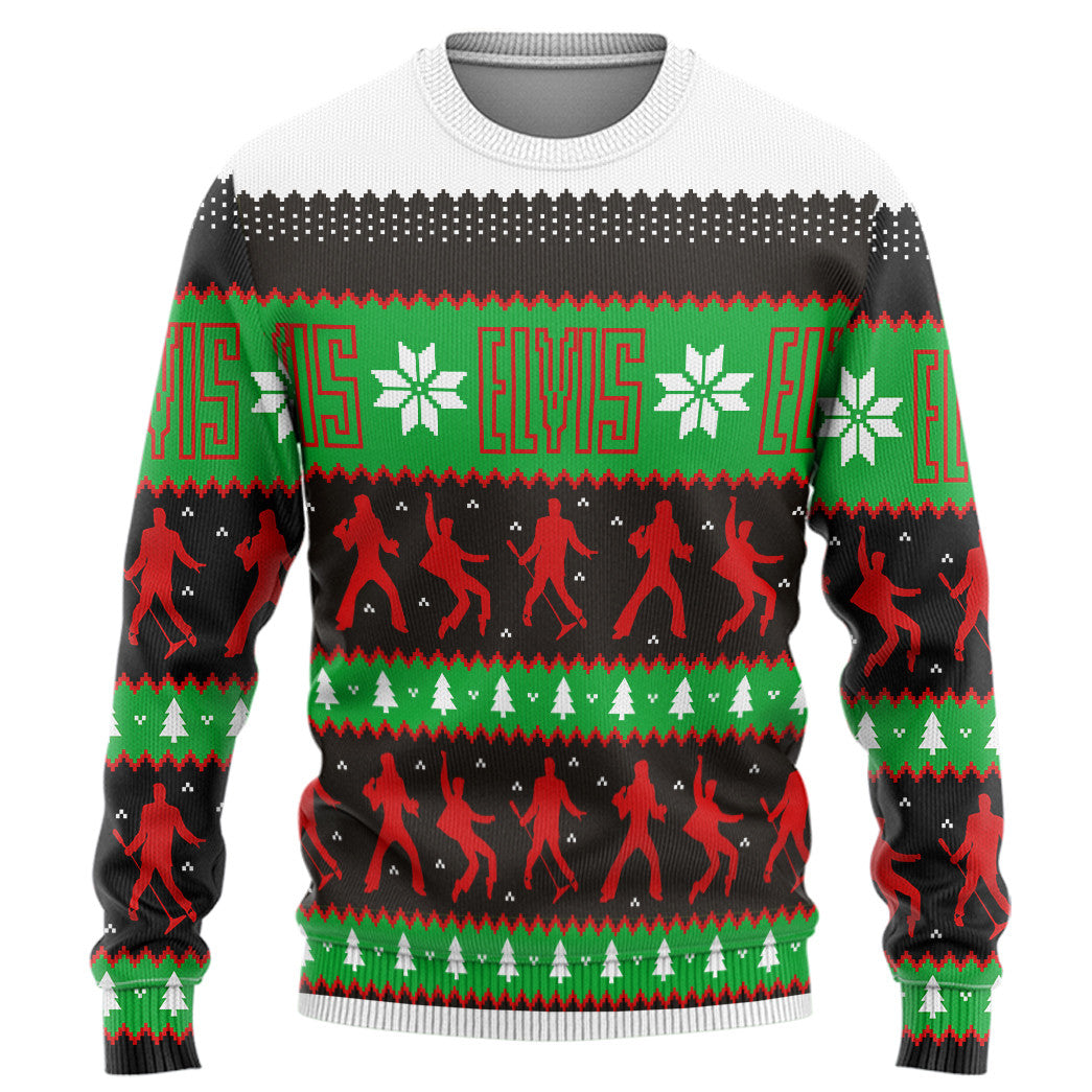 Gearhumans 3D ELV PRL Dancing Christmas Custom Ugly Sweater