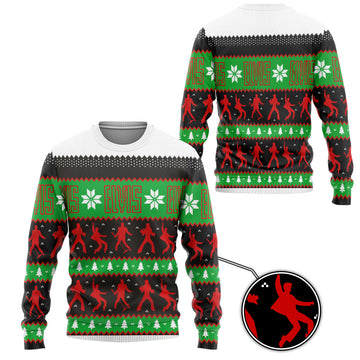 Gearhumans 3D ELV PRL Dancing Christmas Custom Ugly Sweater