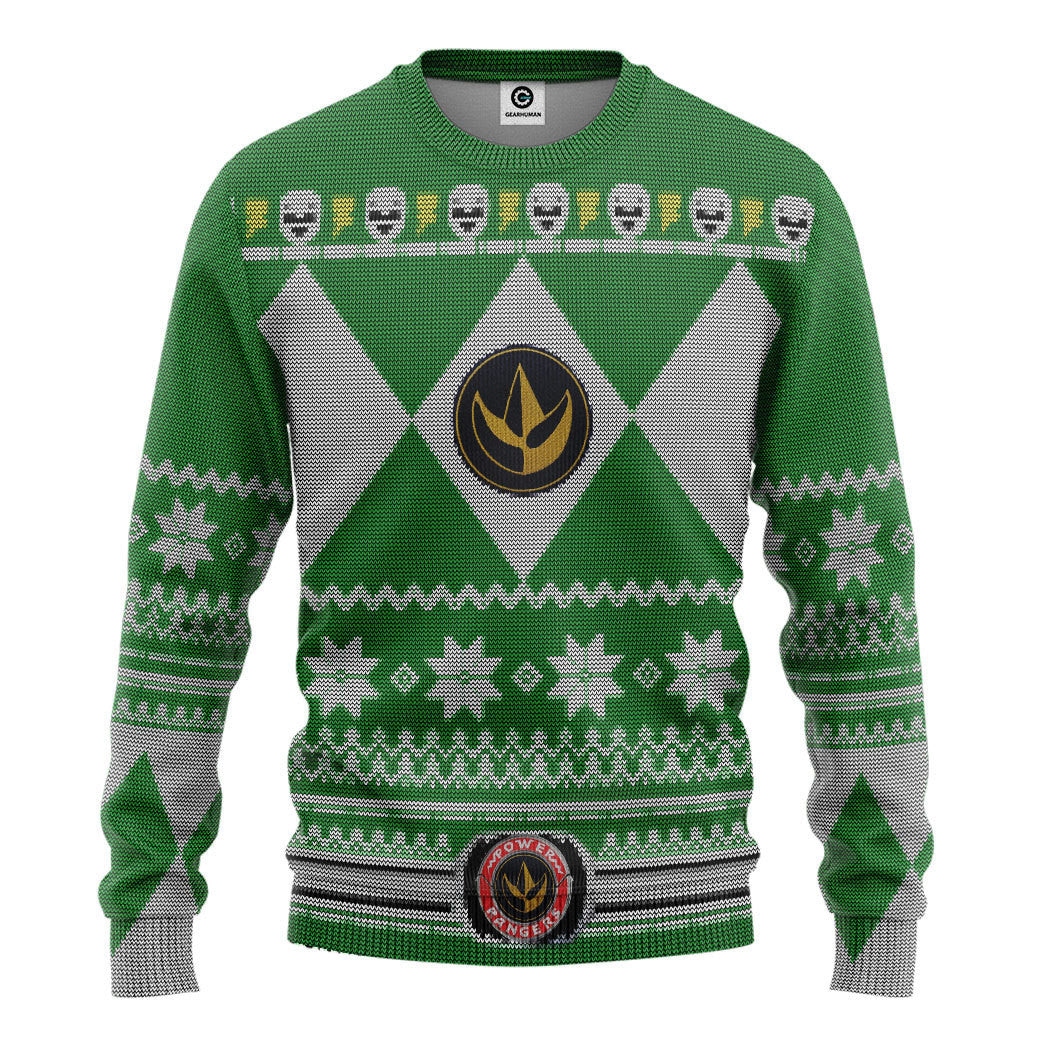 Power Rangers Christmas Sweater