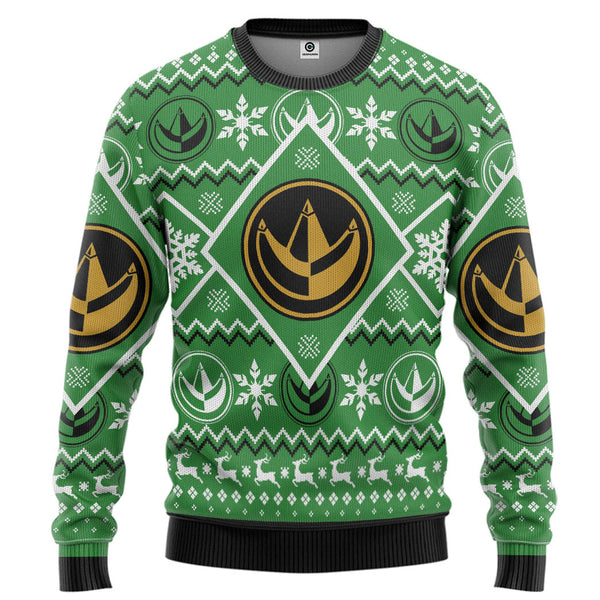 Gearhumans 3D Green Bay Packers Christmas Ugly Sweater Custom Tshirt H