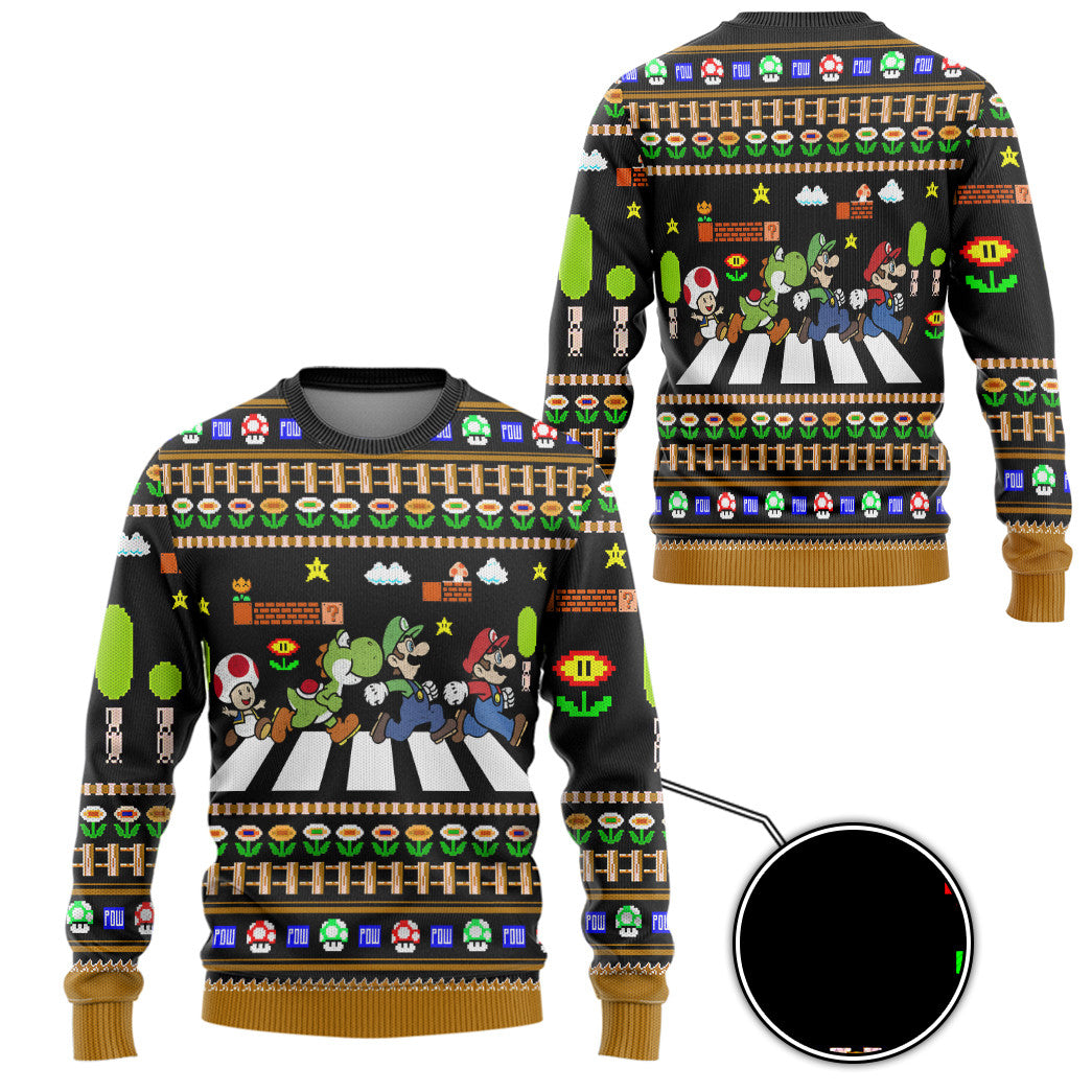 Abbey road sale ugly christmas sweater