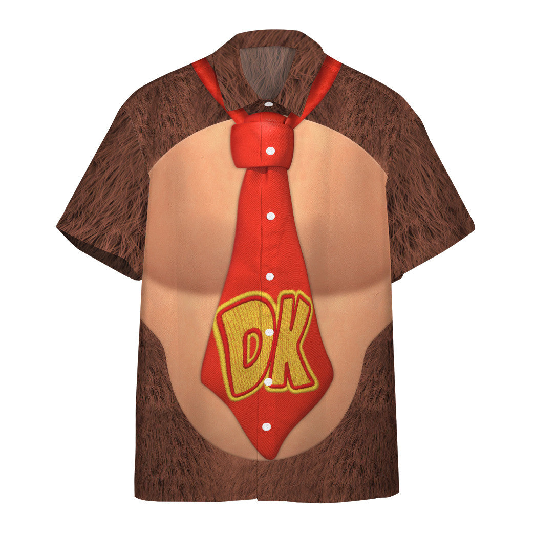 Gearhumans 3D Kong Cosplay Custom Short Sleeve Shirt