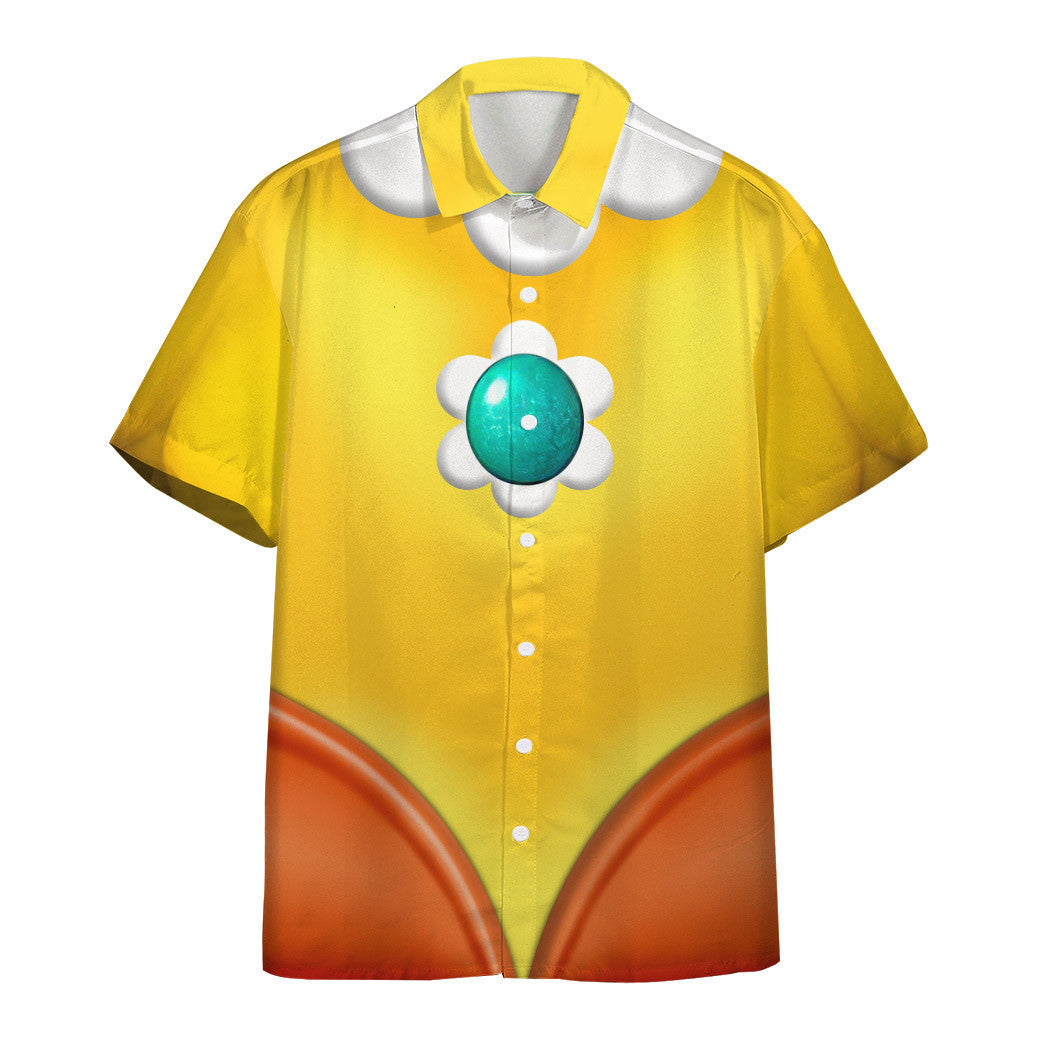 Gearhumans 3D Princess Daisy Custom Short Sleeve Shirt