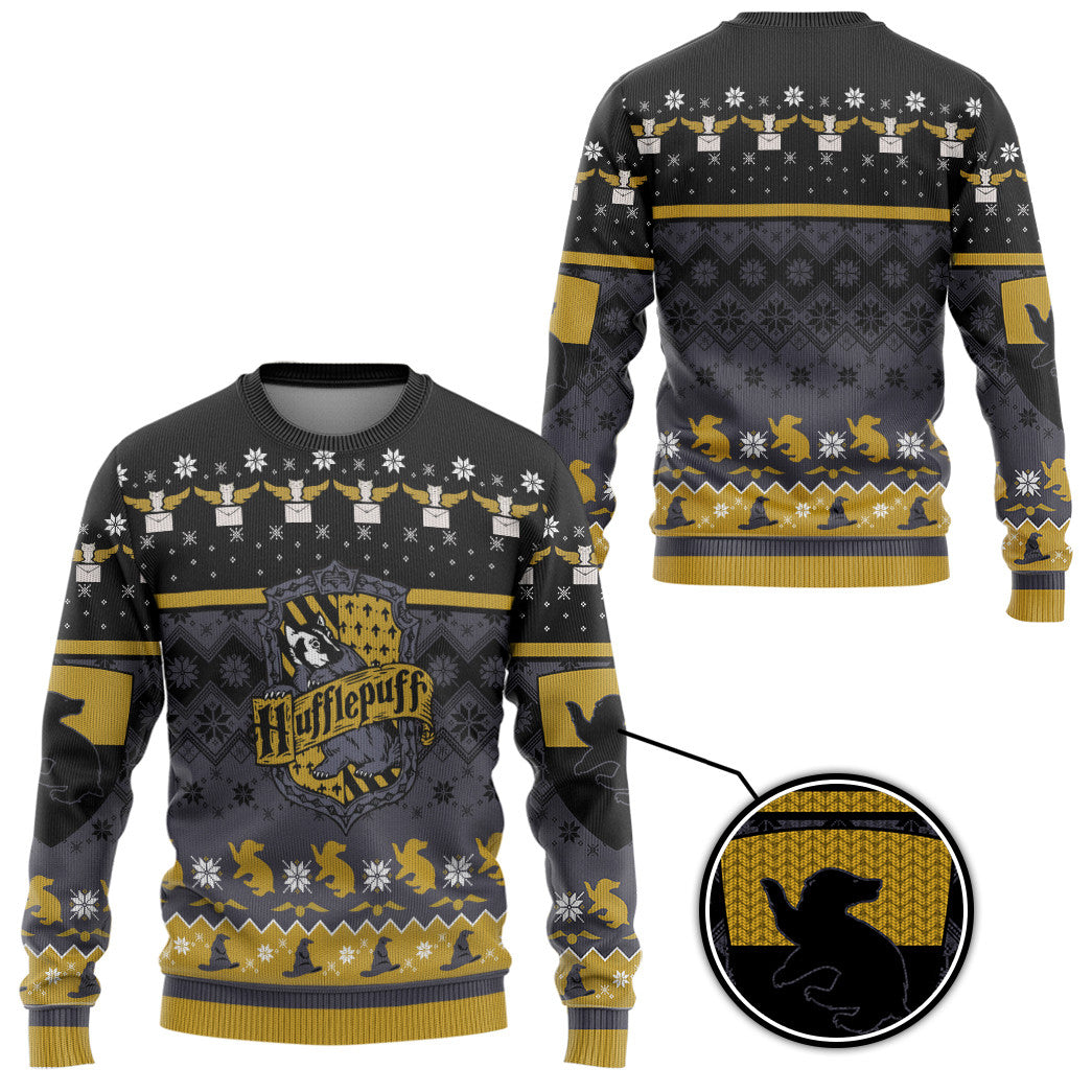 Hufflepuff ugly christmas on sale sweater