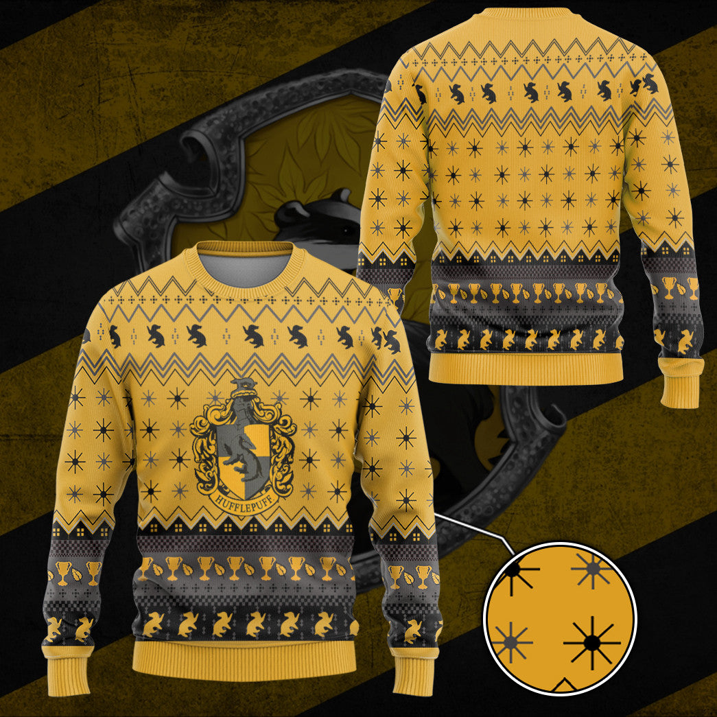 Hufflepuff ugly sweater store