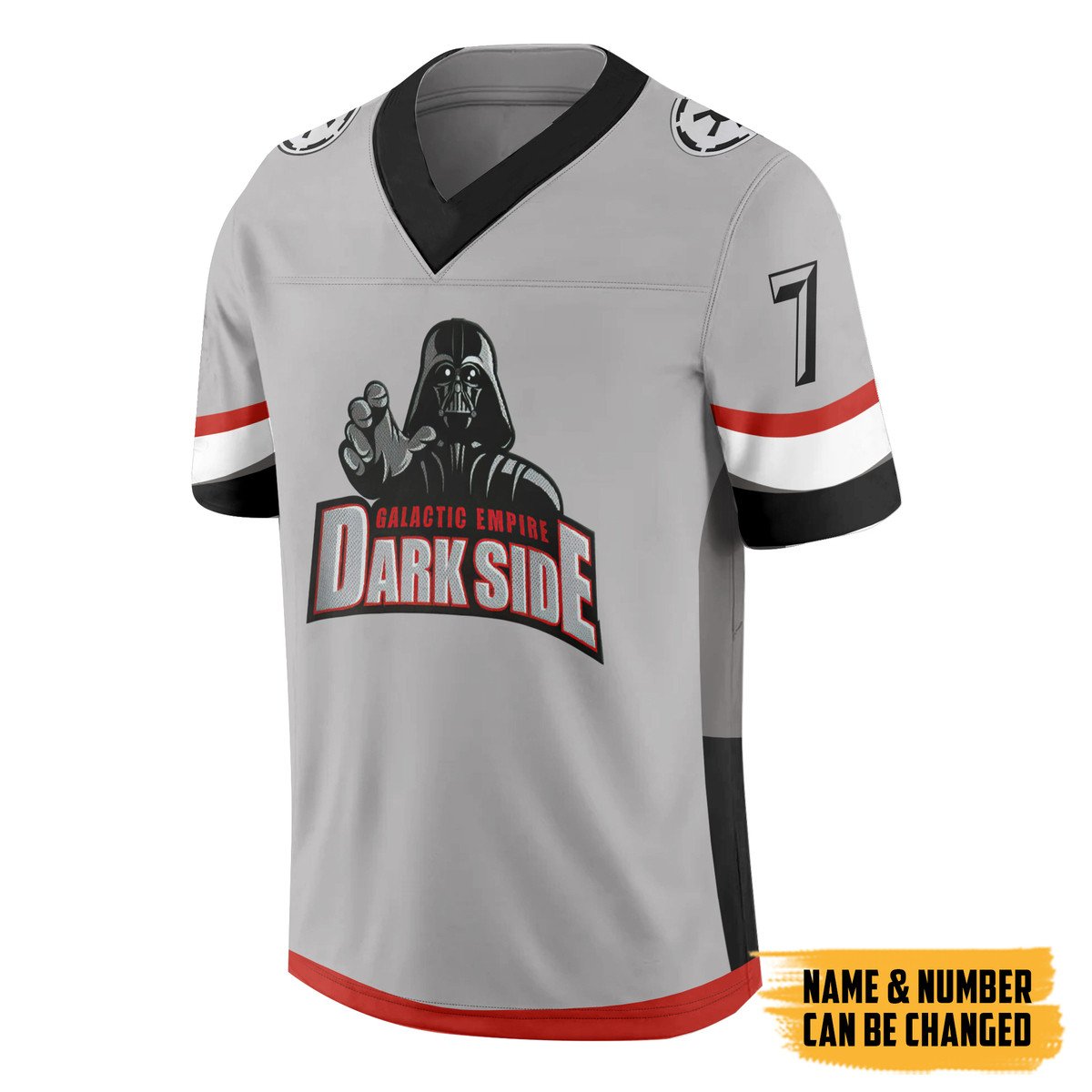 Gearhumans 3D SW Darth Vader Custom Name Custom Number Jersey