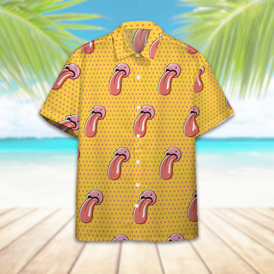 Squirtle Pattern Hawaiian Shirt - Lelemoon