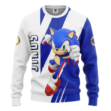 Gearhumans 3D STH Sonic Custom Tshirt Hoodie Apparel