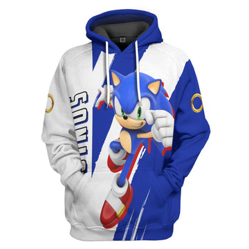 Gearhumans 3D STH Sonic Custom Tshirt Hoodie Apparel