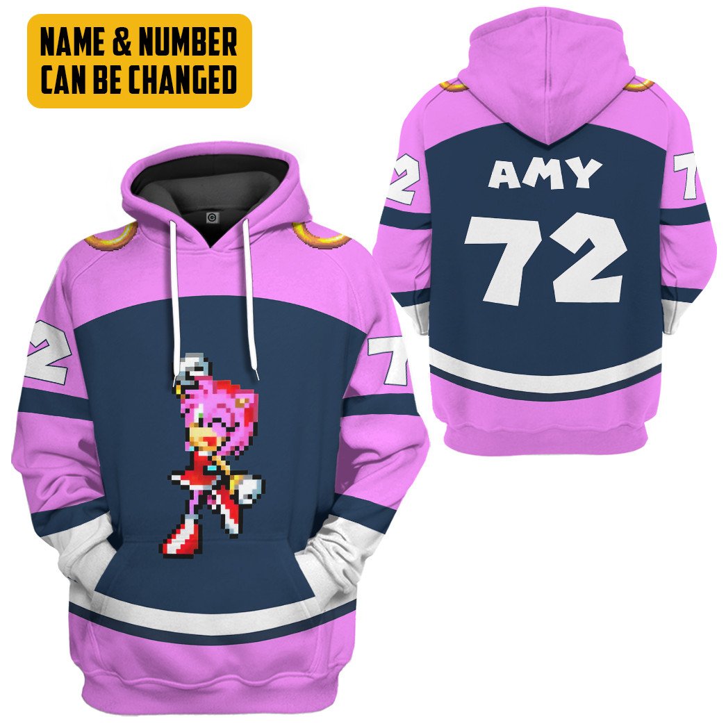 Digital monsters Amy shops hoodie