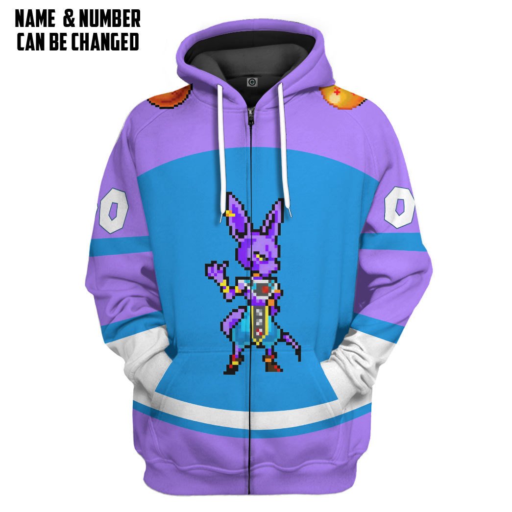 Beerus hoodie deals