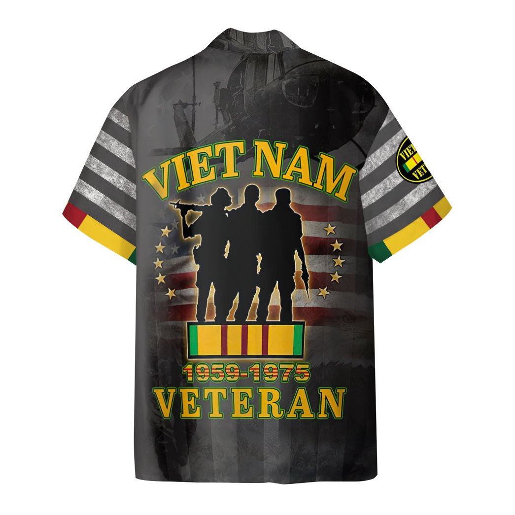 Vietnam Veteran Sublimated Baseball Jersey M