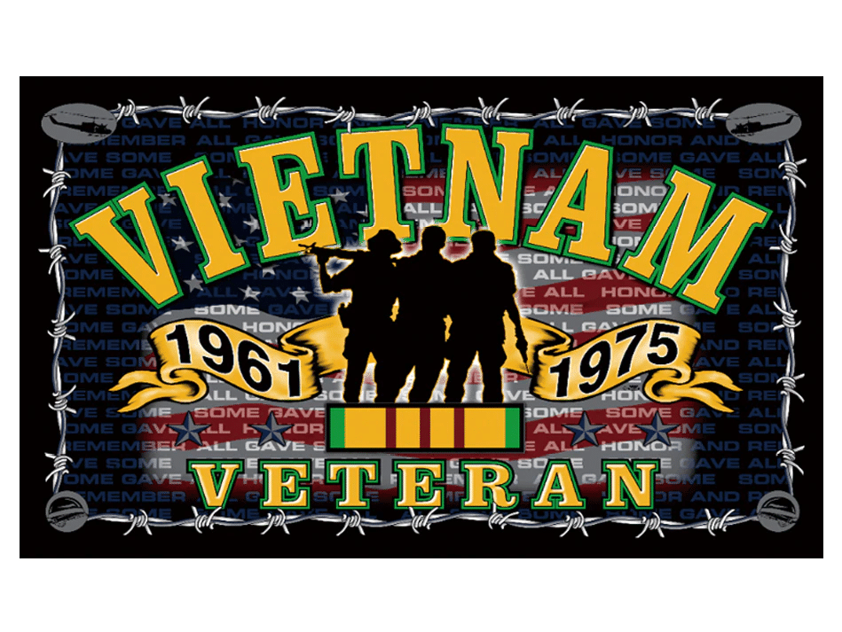 Gearhumans 3D I am Vietnam Veteran Custom Doormat