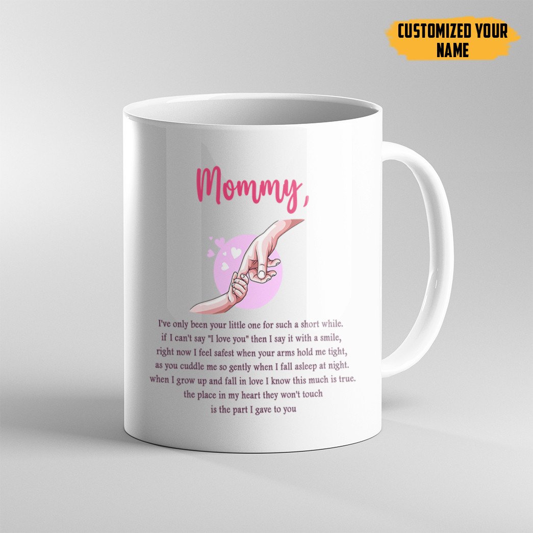 Gearhumans 3D Mummy I Love You Custom Name Mug