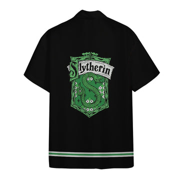 Gearhumans 3D H.P Slytherin Custom Hawaiian Shirt