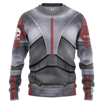 Gearhumans 3D S.W The Bad Batch Armor Custom Hoodie Tshirt Apparel