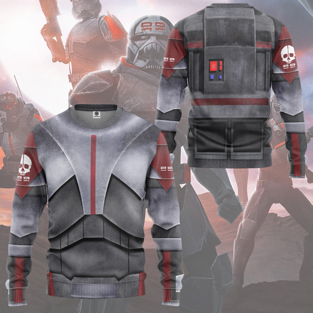 Gearhumans 3D Star Wars BB8 Cosplay Custom Tshirt Hoodie Apparel