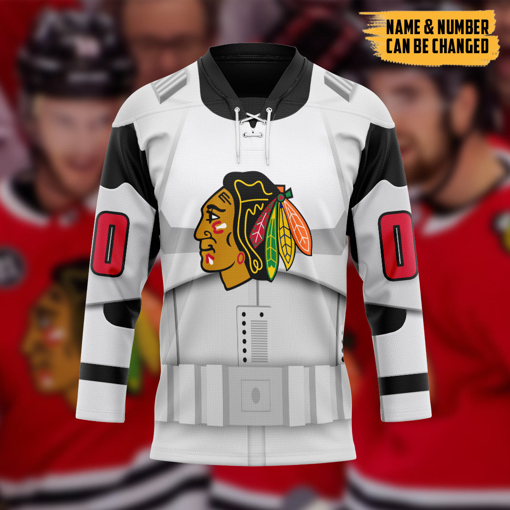 Custom Chicago BlackHawks Christmas Sweatshirt NHL Hoodie 3D For