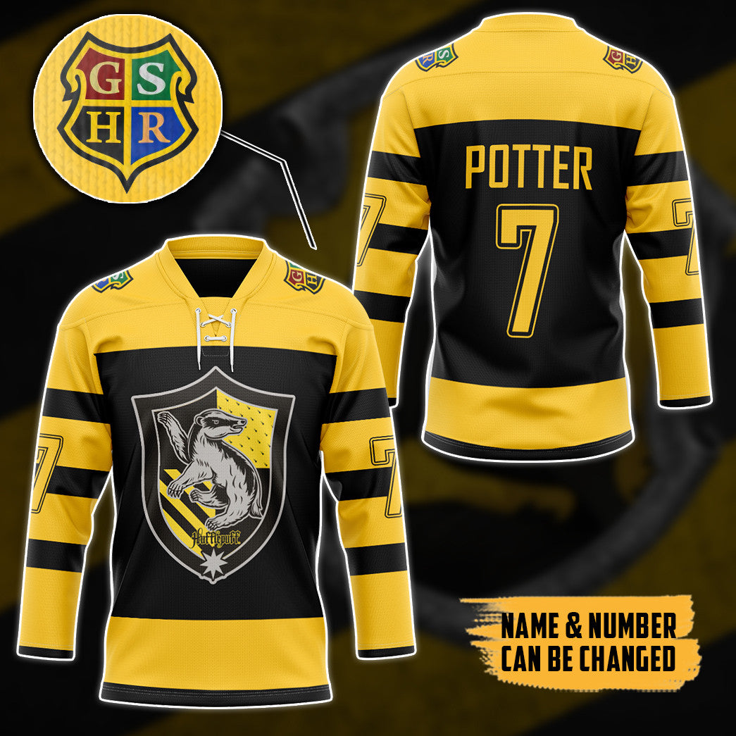 Gearhumans 3D H.P Ravenclaw House Custom Name Custom Number Hockey Jer