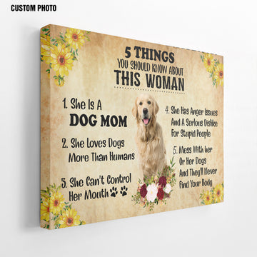 Gearhumans 3D Things You Should Know About This Woman Mothers Day Custom Photo Canvas