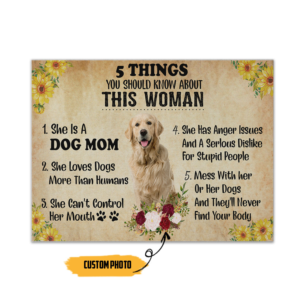 Gearhumans 3D Things You Should Know About This Woman Mothers Day Custom Photo Canvas