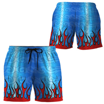 Gearhumans 3D Drag Racing Custom Men Shorts