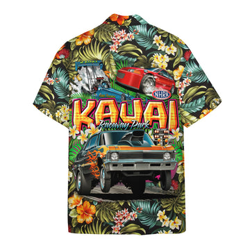 Gearhumasn 3D Kauai Drag Racing Custom Hawaii Shirt