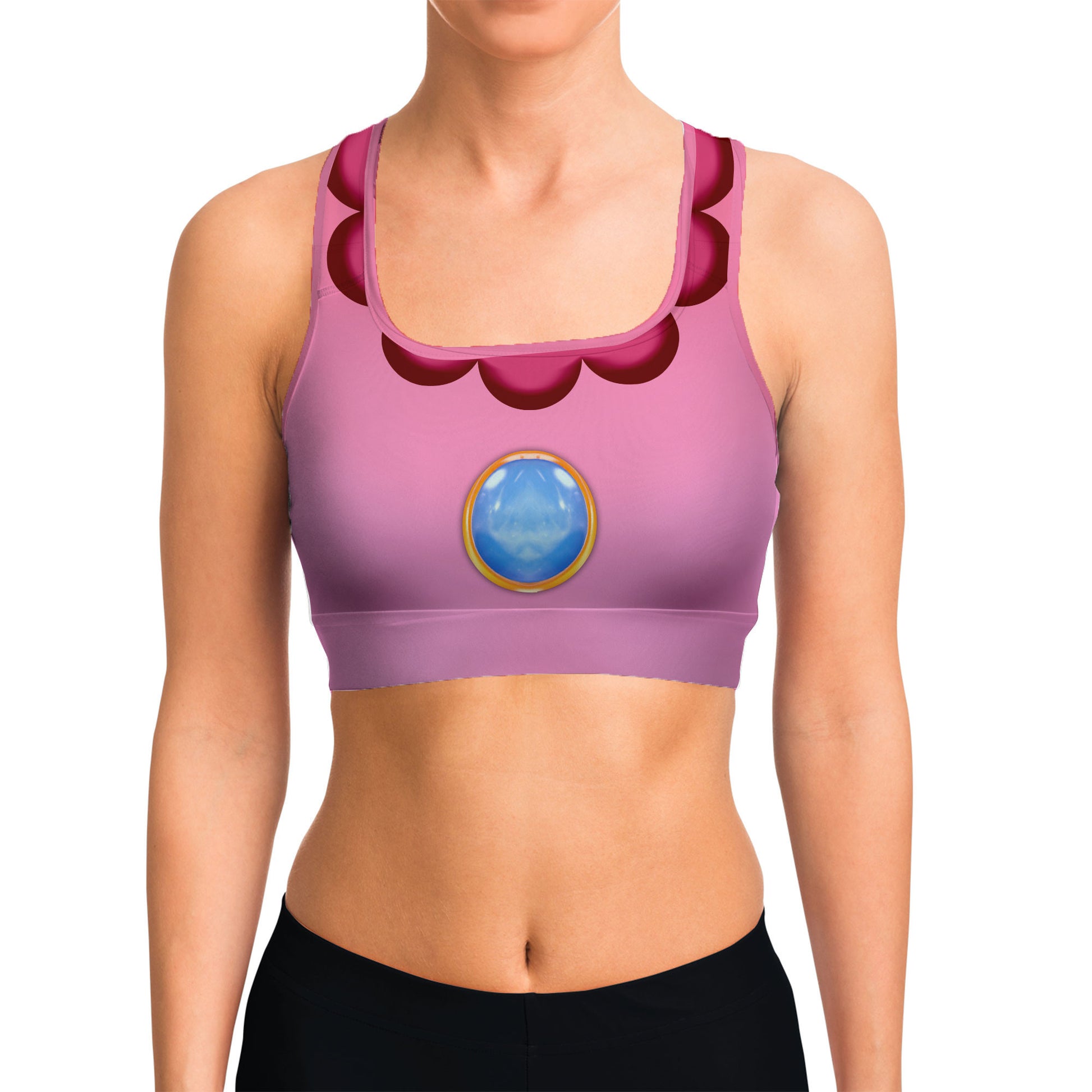 Qoo10 - ♥Super sale ♥【Moving Peach】SPORTS BRA Gym Running Bra Premium  Ladies W : Women's Clothing