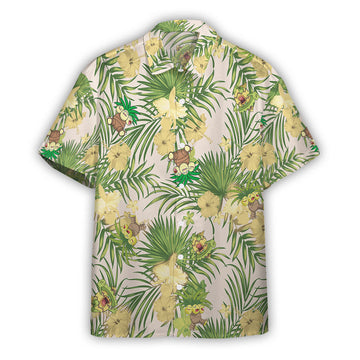 Gearhumans 3D Exeggutor PKM x Hawaii Custom Hawaiian Shirt