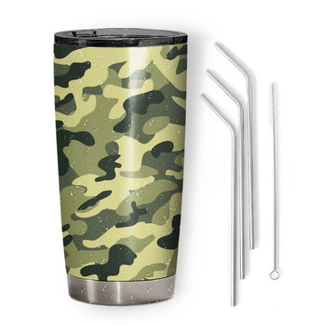 Gearhumans 3D Army Daughter Fathers Day Custom Tumbler