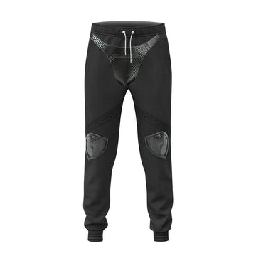 Gearhumans 3D TB Black Noir Custom Sweatpants