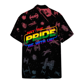 Gearhumans 3D S.W May The Pride Be With You Custom Hawaiian Shirt