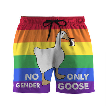Gearhumans 3D No Gender Only Goose Custom Men Shorts