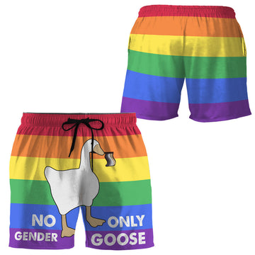 Gearhumans 3D No Gender Only Goose Custom Men Shorts