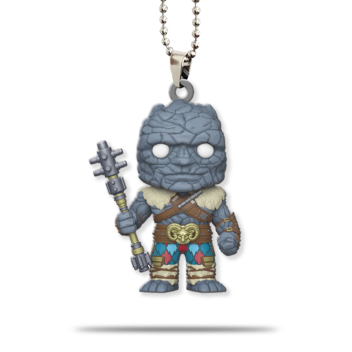 Gearhumans 3D Thor Love And Thunder Korg Custom Car Hanging