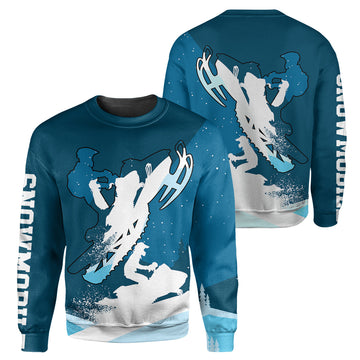 Gearhumans Snowmobile - 3D All Over Printed Shirt