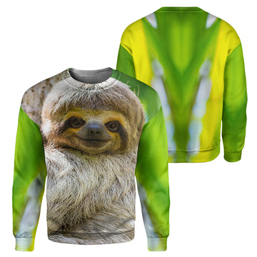 Gearhumans Sloth - 3D All Over Printed Shirt