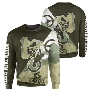 Gearhumans Mountain Biking - 3D All Over Printed Shirt