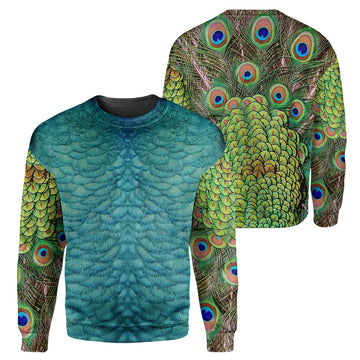 Gearhumans Peacook - 3D All Over Printed Shirt