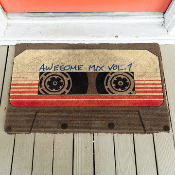 Gearhumans 3D GOTG Awesome Mix Vol.1 Doormat