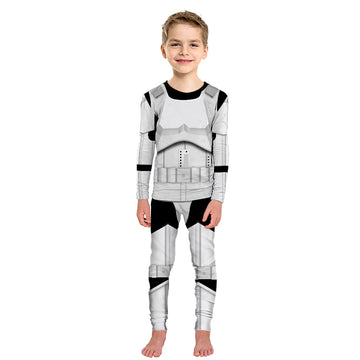 Gearhumans 3D Star Wars Stormtrooper Custom Family Pajamas