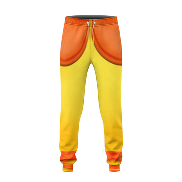 Gearhumans 3D Princess Daisy Custom Sweatpants
