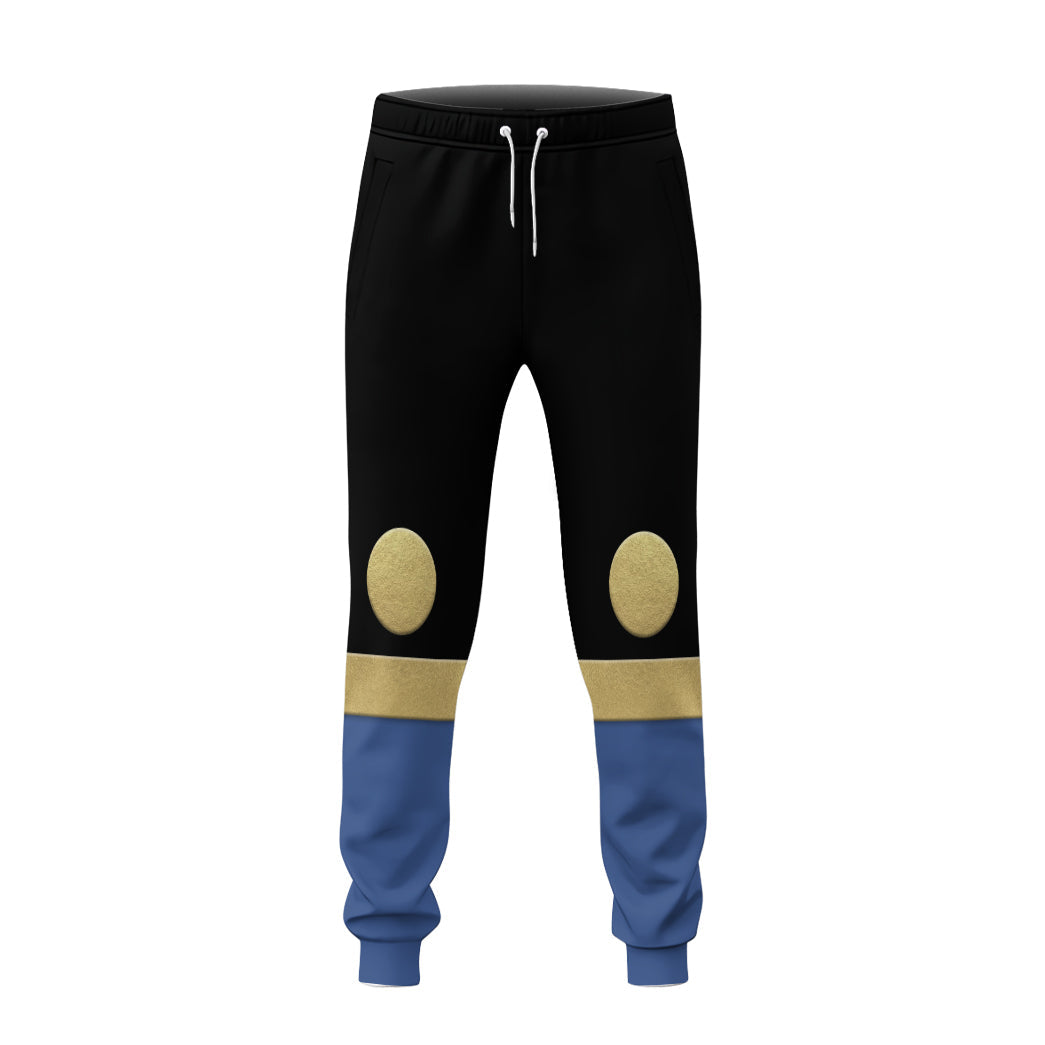 Gearhumans 3D The Navy Thunder Rangers Ninja Storm Custom Sweatpants