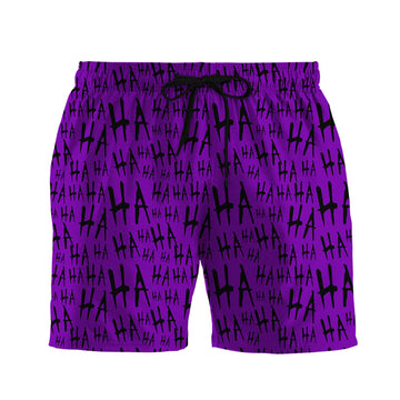 Gearhumans 3D Why So Serious Joker Custom Hawaii Short