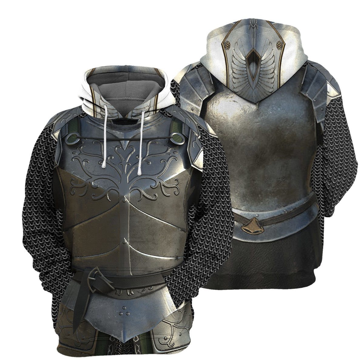 Gearhumans Medieval Knight - 3D All Over Printed Shirt