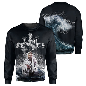 Gearhumans Jesus - 3D All Over Printed Shirt