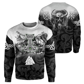 Gearhumans Forever We're One Viking - 3D All Over Printed Shirt