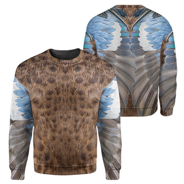 Gearhumans Blue Winged Teal - 3D All Over Printed Shirt