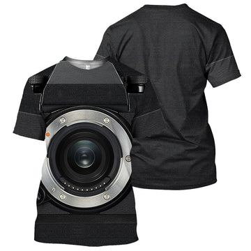 Gearhumans Photography Camera- 3D All Over Printed Shirt